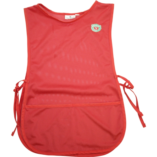 Medinah Country Club Red Caddy Bib