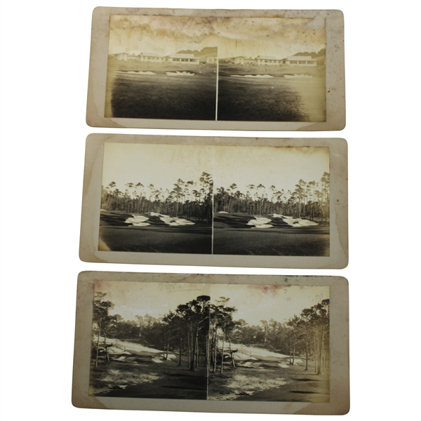 Three (3) Undated & Unmarked Stereoscope Photos - Wendell Miller Collection