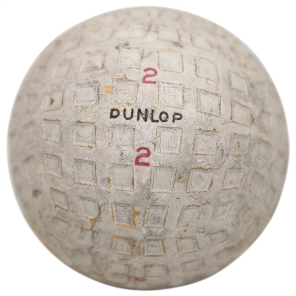 Classic Dunlop 2 England Mesh Pattern Golf Ball