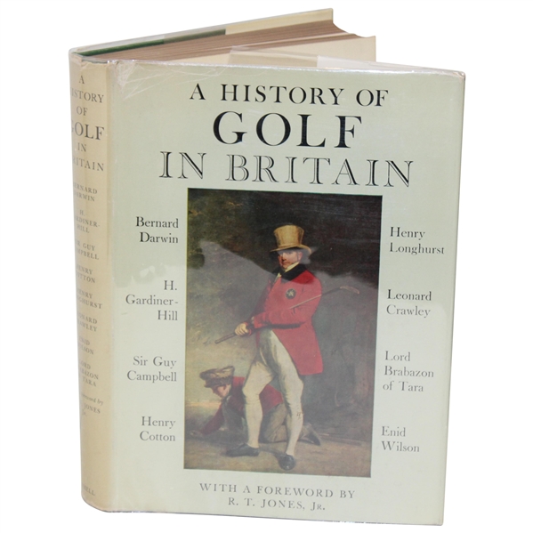 1952 A History Of Golf In Britain First Edition Book