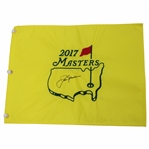 Jack Nicklaus Signed 2017 Masters Tournament Embroidered Flag JSA ALOA