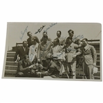 Horton, Guldahl, Snead, Nelson, Picard & 1937 Ryder Cup Team USA Signed Photo JSA #ZZ02231