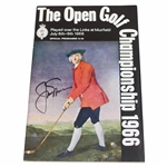 Jack Nicklaus Signed 1966 Open Championship at Program With Jsa Coa