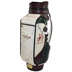 Multi-Signed Tin Cup Full Size Commemorative Golf Bag JSA ALOA