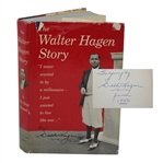 Walter Hagen Signed The Walter Hagen Story 1st Ed Book JSA ALOA 