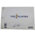 Henrik Stenson Signed 2009 The Players Championship TPC Sawgrass Flag JSA ALOA