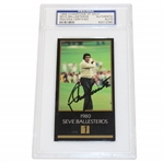 Seve Ballesteros Signed 1998 Champions of Golf Masters Collection Golf Card Authentic AUTO 