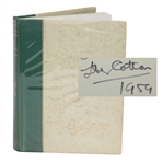 Henry Cotton Signed 1959 My Golfing Album Book JSA ALOA