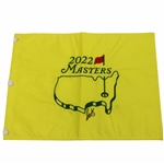 Scottie Scheffler 2022 Masters Tournament Embroidered Flag JSA ALOA