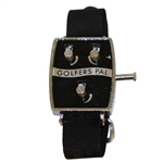 Vintage Black & Silver Wrist Golfers PAL Score Keeper - Crist Collection