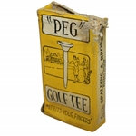 Vintage "Peg"-A-Golf Tee It Fits Your Finger Box - A.G. Spalding & Bros. Co. - Crist Collection