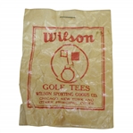 Vintage Wax Wilson Golf Tees Bag - Wilson - Crist Collection