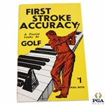 1959 First Stroke Accuracy A Pianist Looks at Golf Booklet by Mary Boxall Boyd Signed By Author