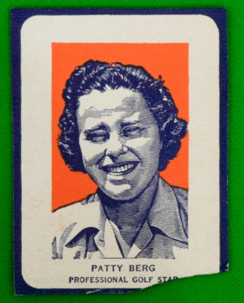 1952 Wheaties Card Patty Berg Portrait