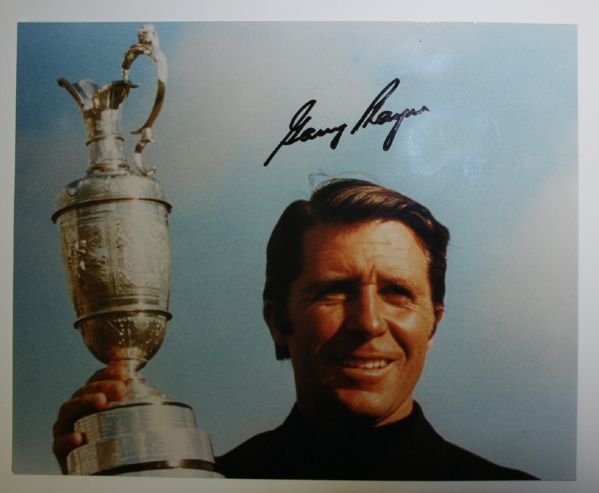 Gary Player Autographed 8x10 Photo JSA COA