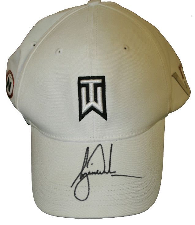 Lot Detail Tiger Woods Signed Tw Nike Hat Jsa Coa