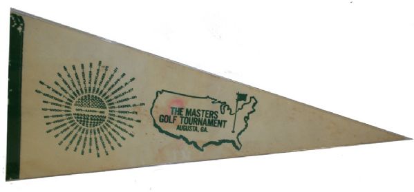  Masters Champions Pennant