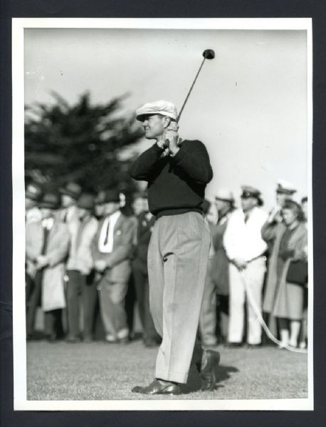 Byron Nelson - Wire Photo 12/12/46 San Francisco Golf Tourney SPORT Mag