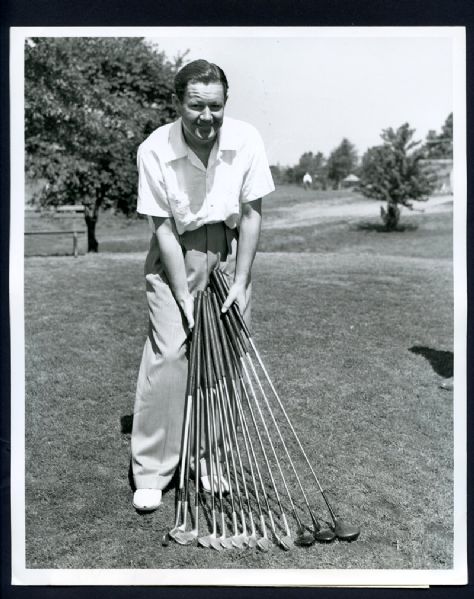 Byron Nelson Wire Photo 7/15/39 at Professional Golfers Association Pomonok Country Club, Flushing, NY