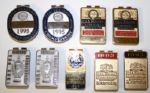 Lot of 9 PGA Seniors Championship Money Clips from 1990, 1992, 1993, 1995, 1999