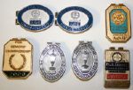 Lot of 7 PGA Seniors Championship Money Clips from 1990, 1996, 1997, 1999, 2000 