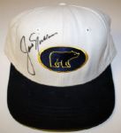 Jack Nicklaus Signed Bear Hat. COA from JSA. (James Spence Authentication).