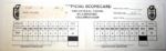 1988 PGA Seniors Championship Official Score Card from Winner Gary Player Thurs. COA from JSA. (James Spence Authentication).