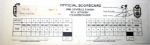 1988 PGA Seniors Championship Official Score Card from Winner Gary Player Fri. COA from JSA. (James Spence Authentication).