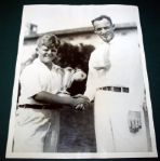Denny Shute Trophy 8x10 Wire Photo 2/24/34