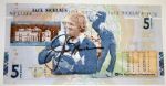 Jack Nicklaus signed Five Pound Note JSA CoA