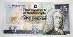 Jack Nicklaus signed Five Pound Note JSA CoA