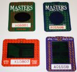 Lot of 33 Masters Badges 1974 - 2007