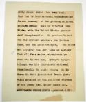 Bobby Jones Seldom Scene 9/29/30 Wire Photo coming back from Merion