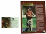 (35) Autographed Photos in Binder - PSA/Global Authenticated