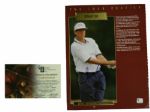 (35) Autographed Photos in Binder - PSA/Global Authenticated