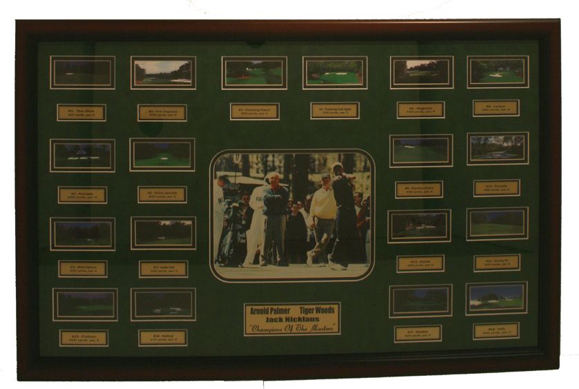 Lot Detail - Champions of the Masters - Holes & Yardages
