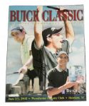 Sergio Garcia Autographed Buick Classic Program  JSA COA 