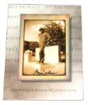 Byron Nelson Autographed Byron Nelson Classic Program JSA COA 