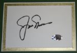 Jack Nicklaus/Arnold Palmer Framed Photo with Autographed Cuts JSA COA 