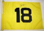 Course flown 18th hole flag signed by Jack Nicklaus attributed to Win at 1978 TPC