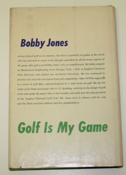Golf is My Game, Jones 1960