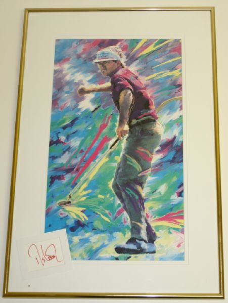 Image of Davis Love Framed and Autographed