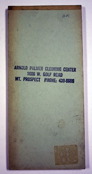 Arnold Palmer Day Cleaning Bridge Pad 1960's
