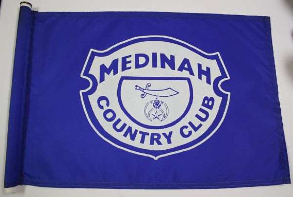 Medinah CC Course  Flag Site of Five Majors & 2012 Ryder Cup
