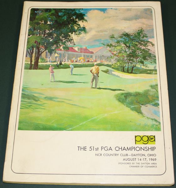 1969 PGA Program for the 51st PGA Championship