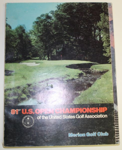 1981 US Open Program