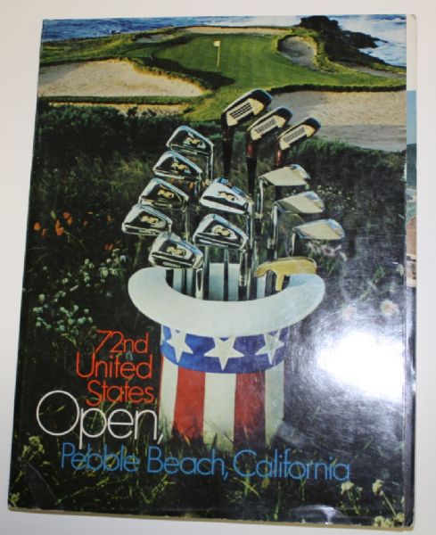 1972 US Open Program