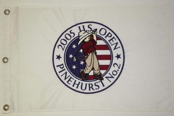 2005 US Open Embroidered Flag - Michael Campbell Champion