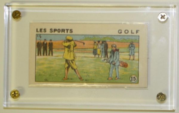 Date Unknown Les Sports Golf Card #15 Golf