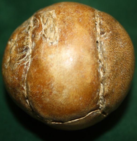 Pre-1850 Average Size Feathery Golf Ball RARE BALL